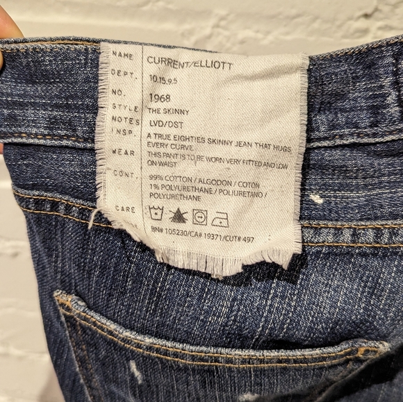 3/$30 CURRENT/ELLIOTT jeans - Picture 3 of 4